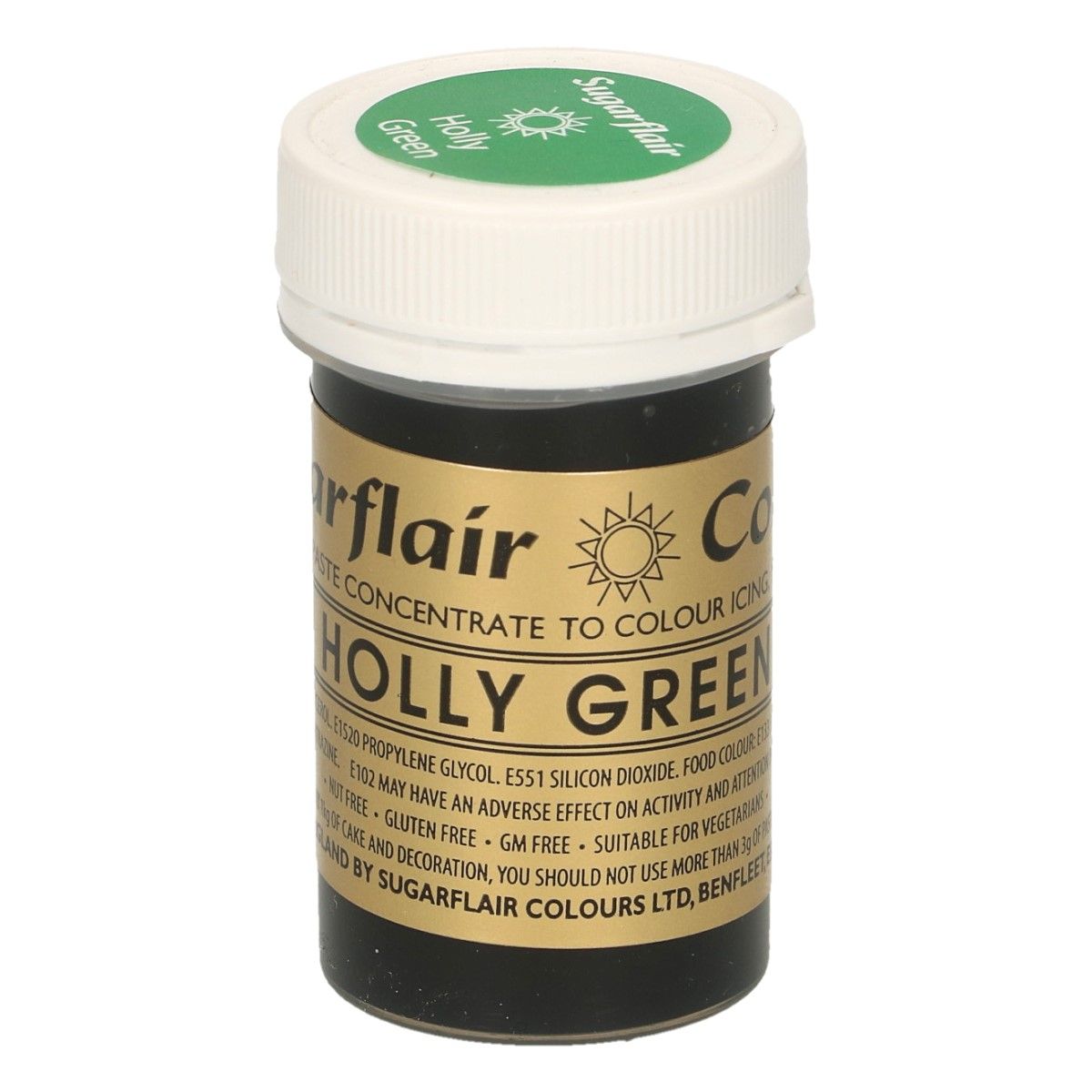 Pastenfarbe Holly Green-Stechpalmengrün 25g