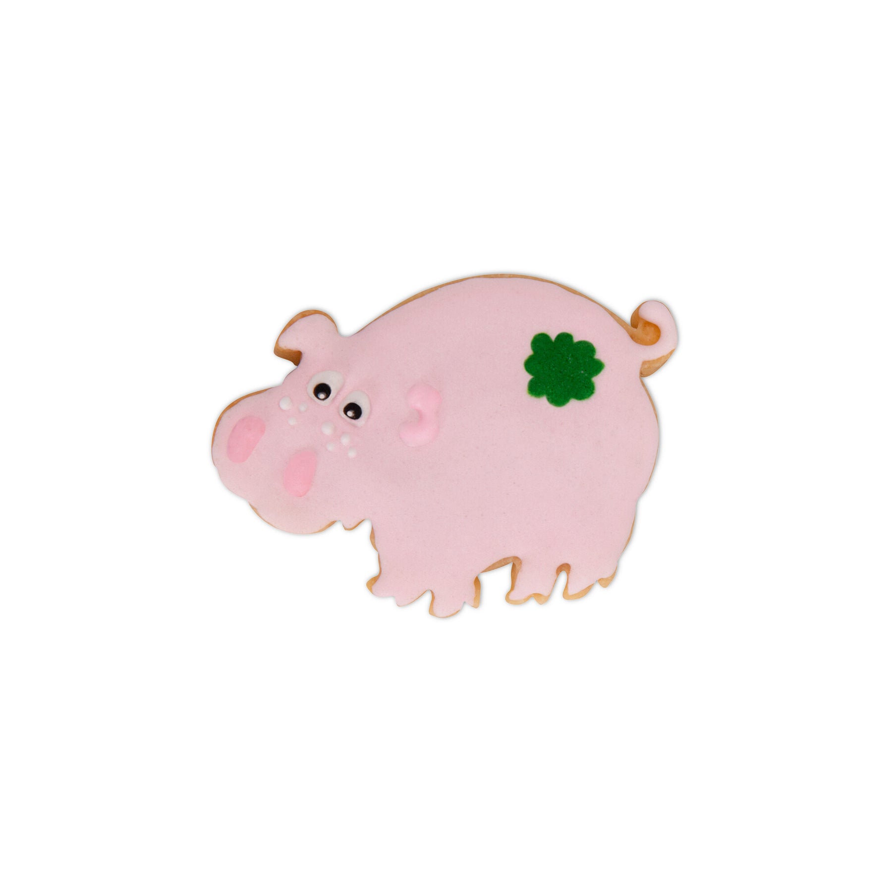 Präge-Ausstecher Schwein mit Auswerfer 6cm