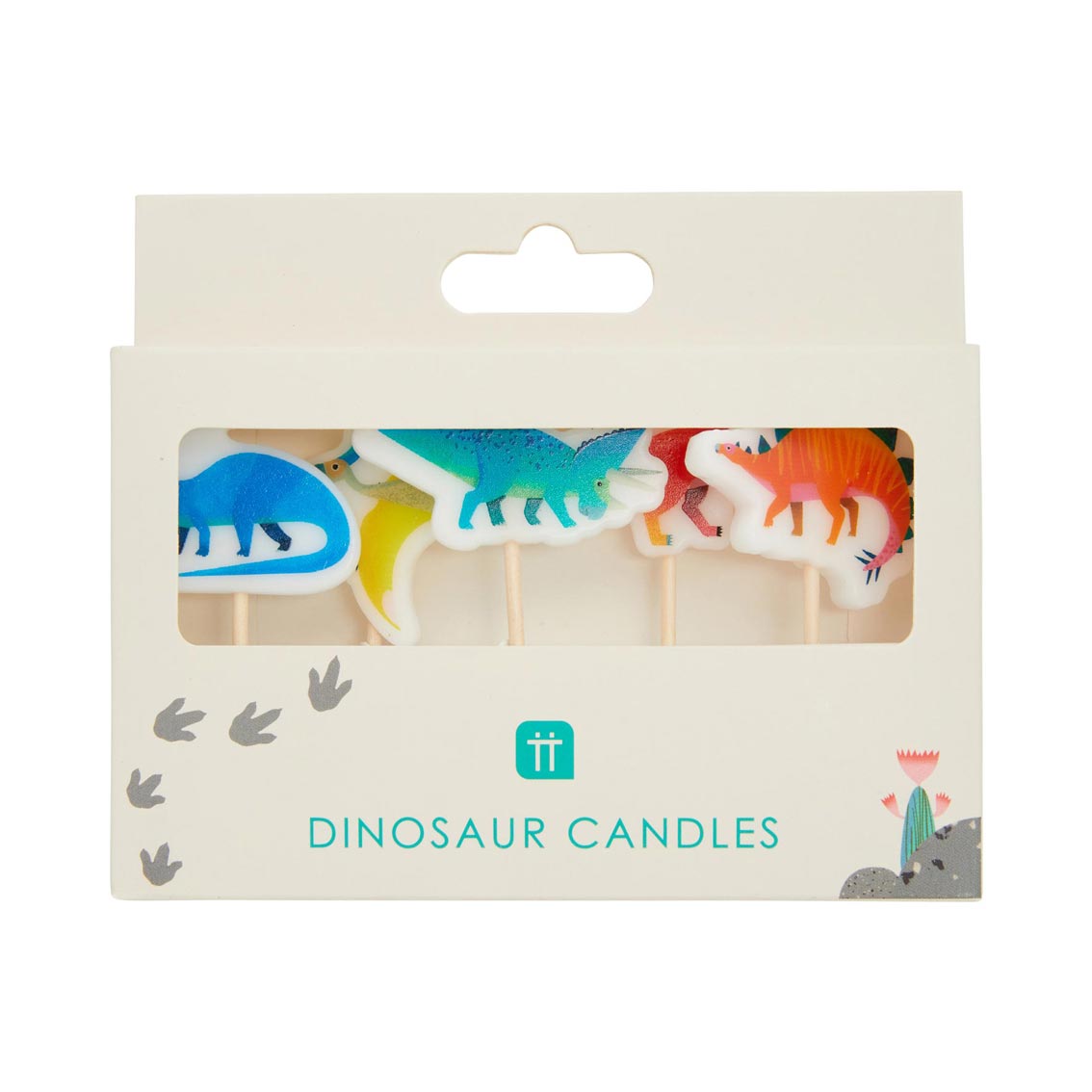 Kerzen Dinosaurier 5 Stück