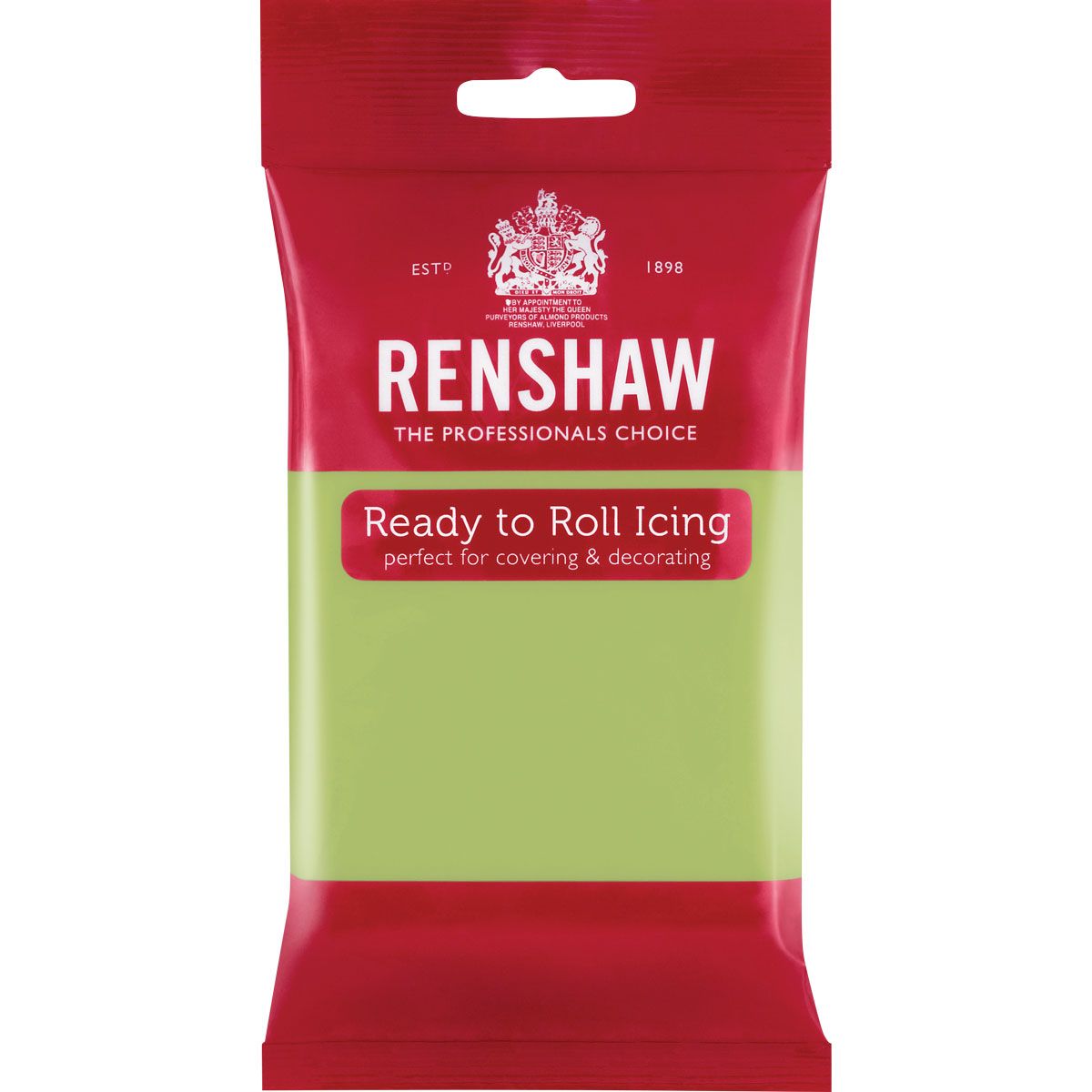 Renshaw Rollfondant Pro Pastel Green/Pastellgrün 250g