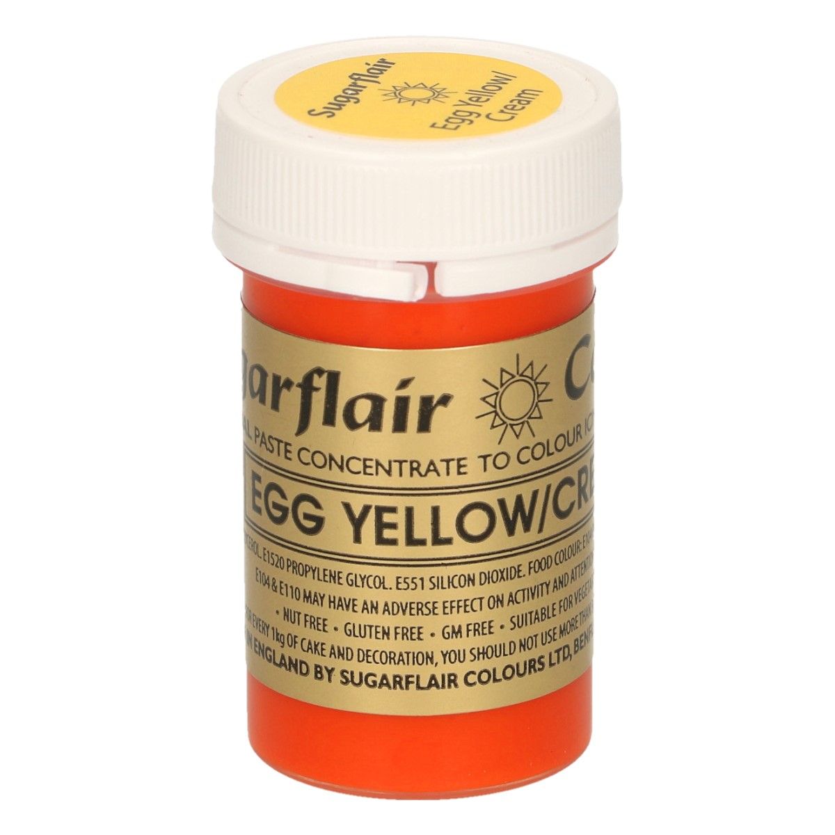 Pastenfarbe Egg Yellow-Eigelb 25g