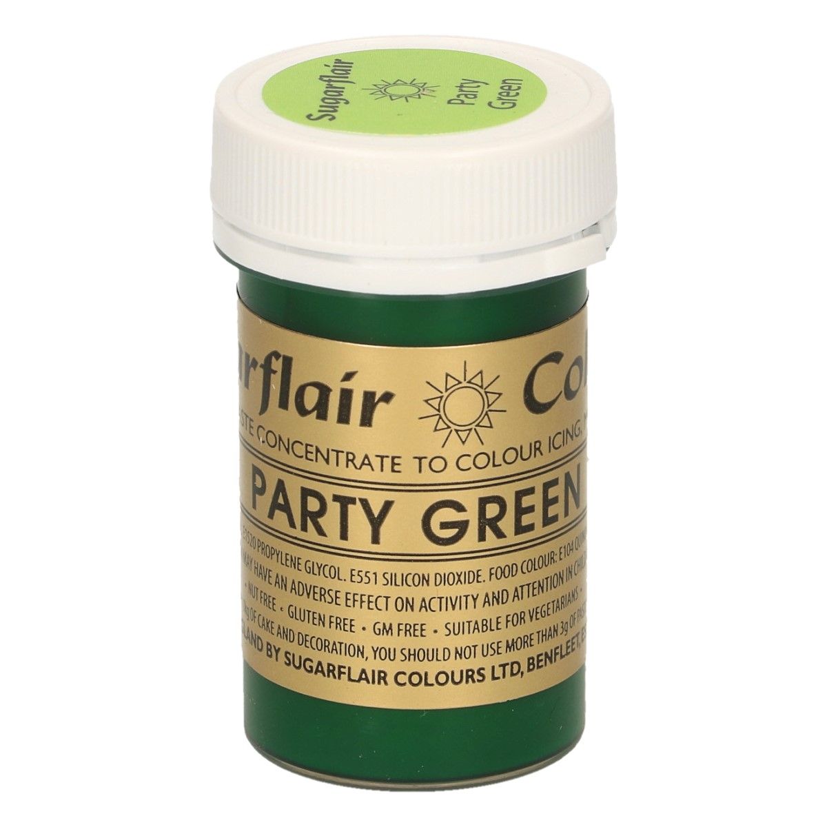 Pastenfarbe Party Green-Party Grün 25g
